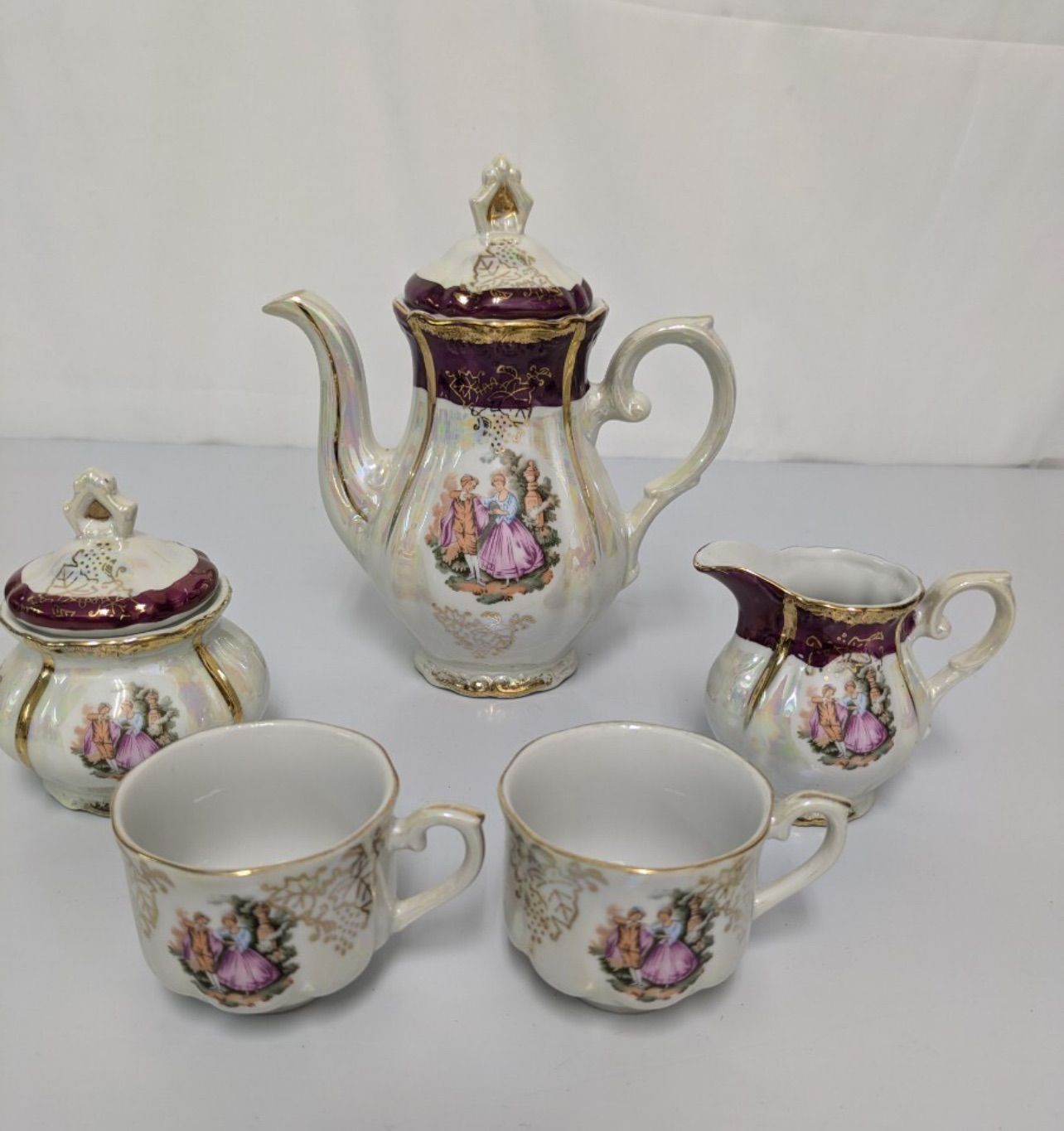 ✨🉐大特価🉐✨おしゃれティーカップセット FANCY CHINA JAPAN ティー