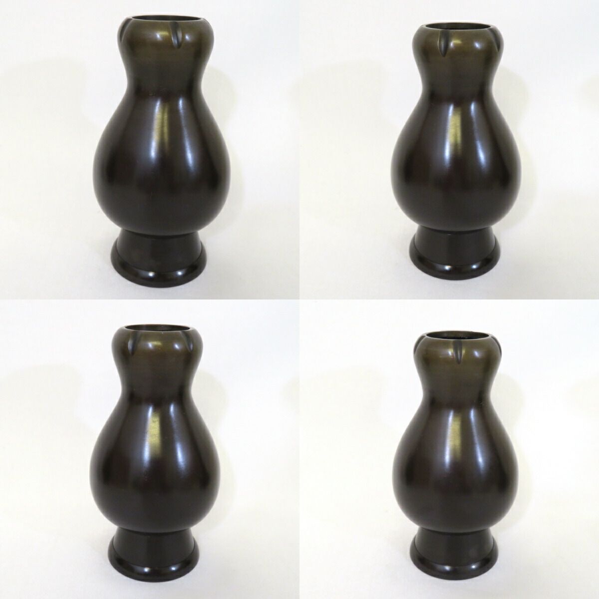 中古】大野芳光作 唐銅 三具足 供茶 茶道具【美品】 - メルカリ