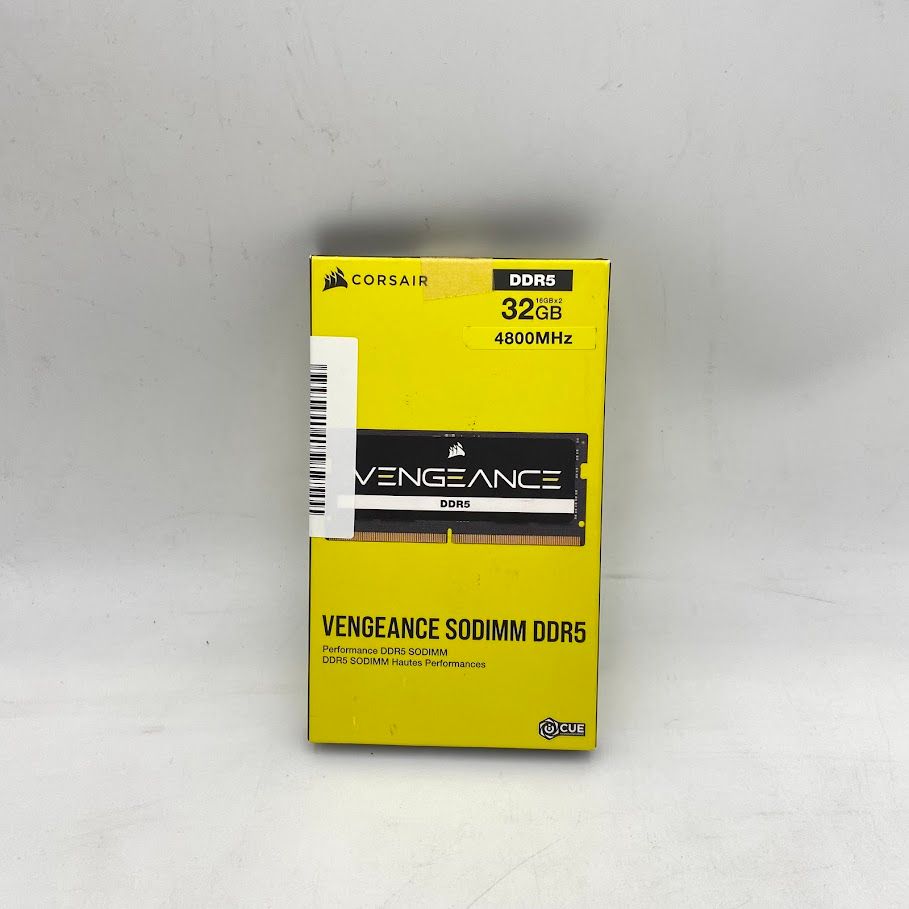 【美品】CORSAIR DDR5-4800MHz ノートPC用 メモリ VENGEANCE DDR5 32GB 16GB×2枚