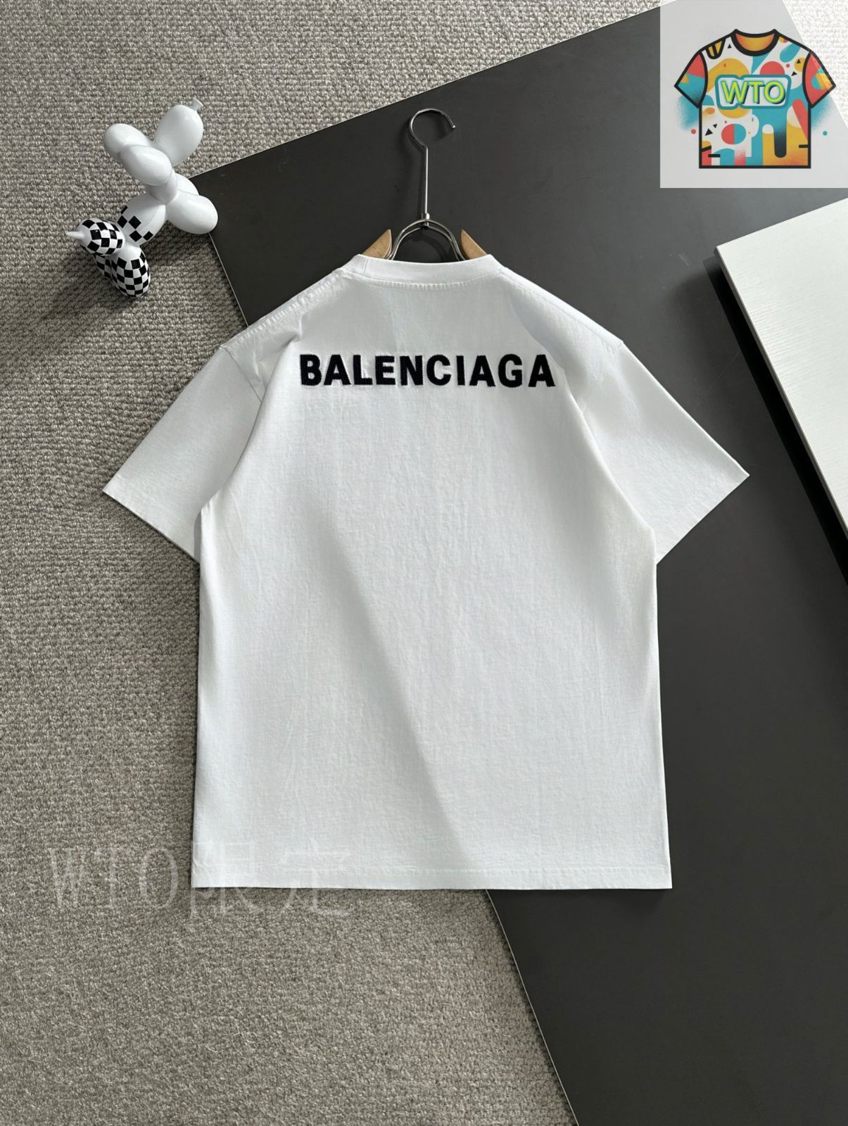 今日特価】Balenciaga 2025 春夏款 ホワイト T シャツ-3 - メルカリ
