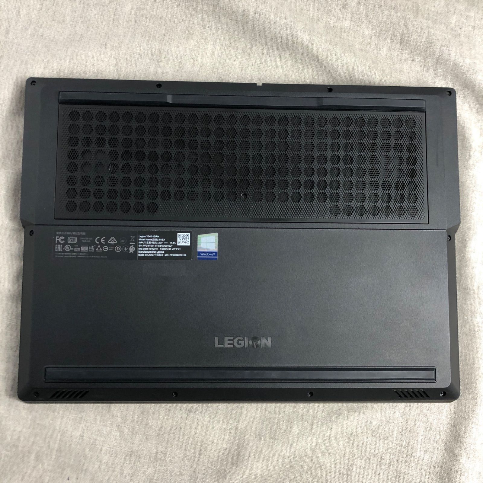 5/28までの大特価！】ノートパソコン Lenovo Legion Y540 ゲーミング 