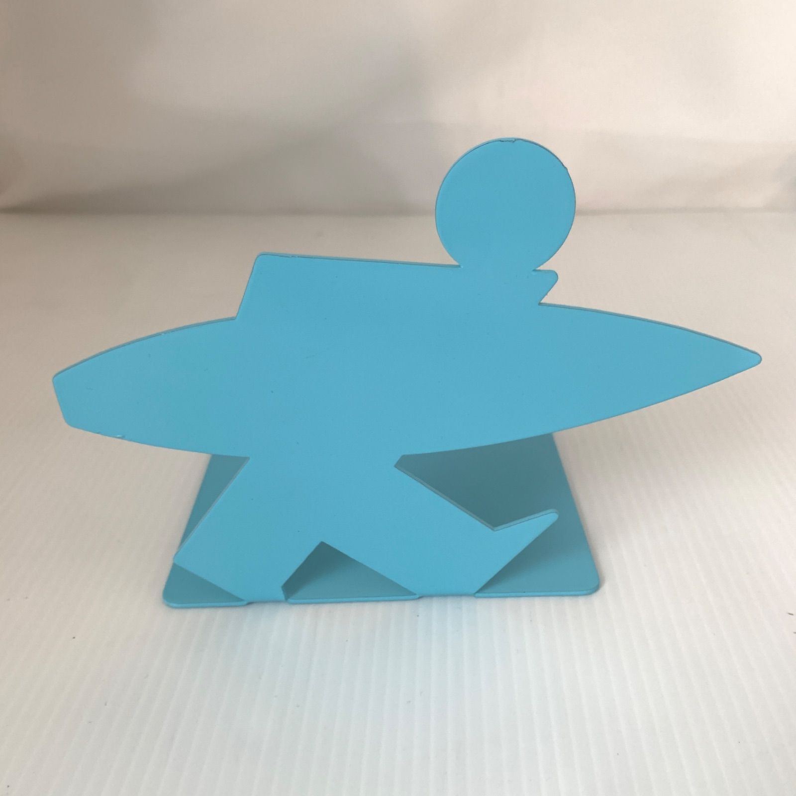 STUSSY ステューシー サーフマン ブックエンド 本立て ライトブルー M71016-4 MARWIL-DEMENAGEMENTS_CH