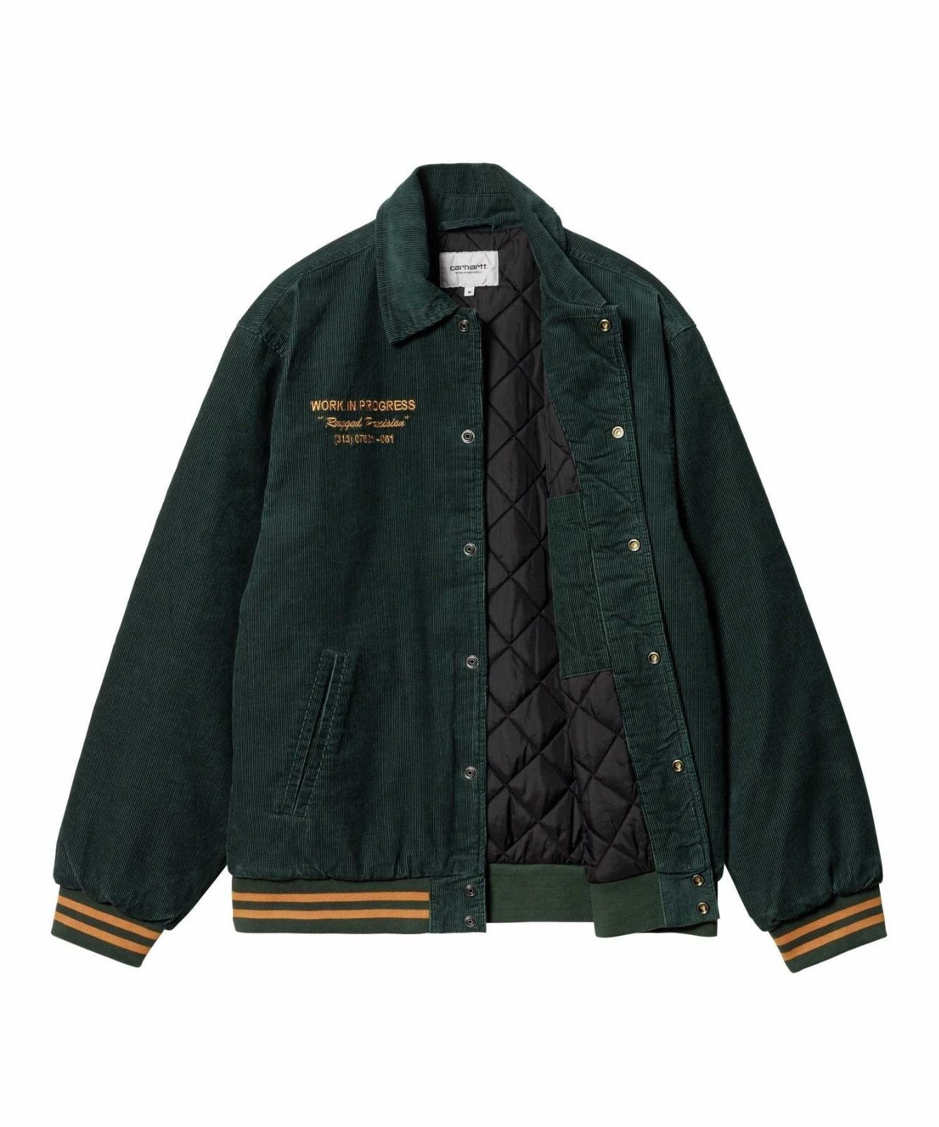 ムラサキ公式】Carhartt WIP/カーハートダブリューアイピー RUGGED LETTERMANJACKET バーシティ ジャケット コーデュロイ  メンズ ジャケット I032436 - メルカリ