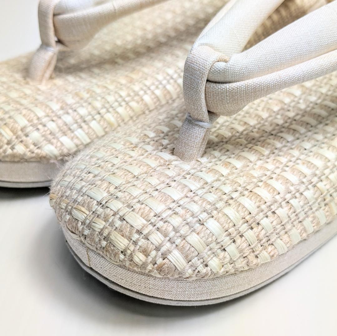 和装 草履 紗織 ブランド カジュアル 低反発 アッシュ M/Lサイズ 掻  