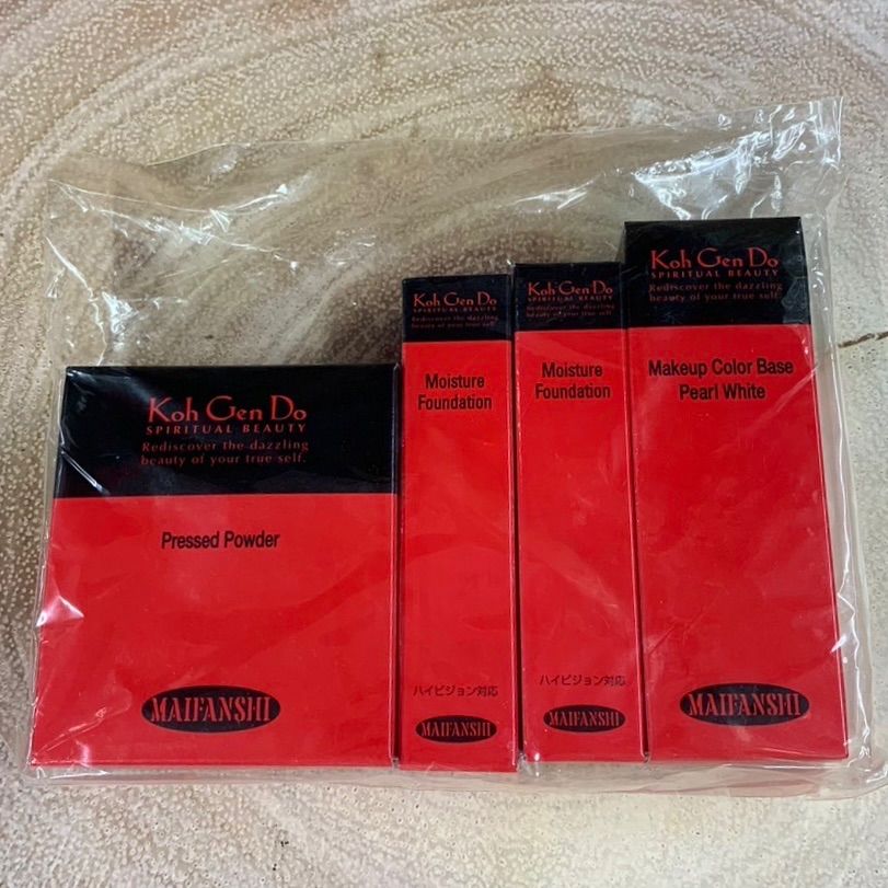 江原道 マイファンスィー おまとめ４点セット メーキャップ ベース モイスチャーファンデーション プレストパウダー