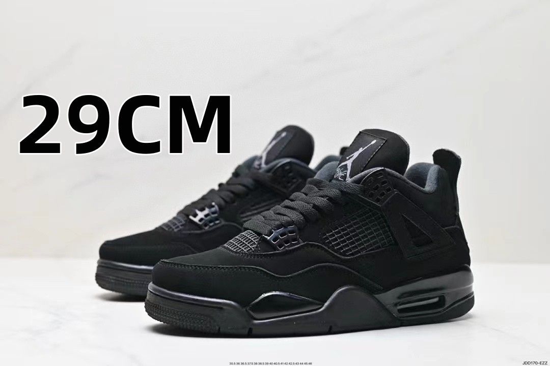 NIKE (ナイキ) AIR JORDAN 4 RETRO BLACK CAT 26CM