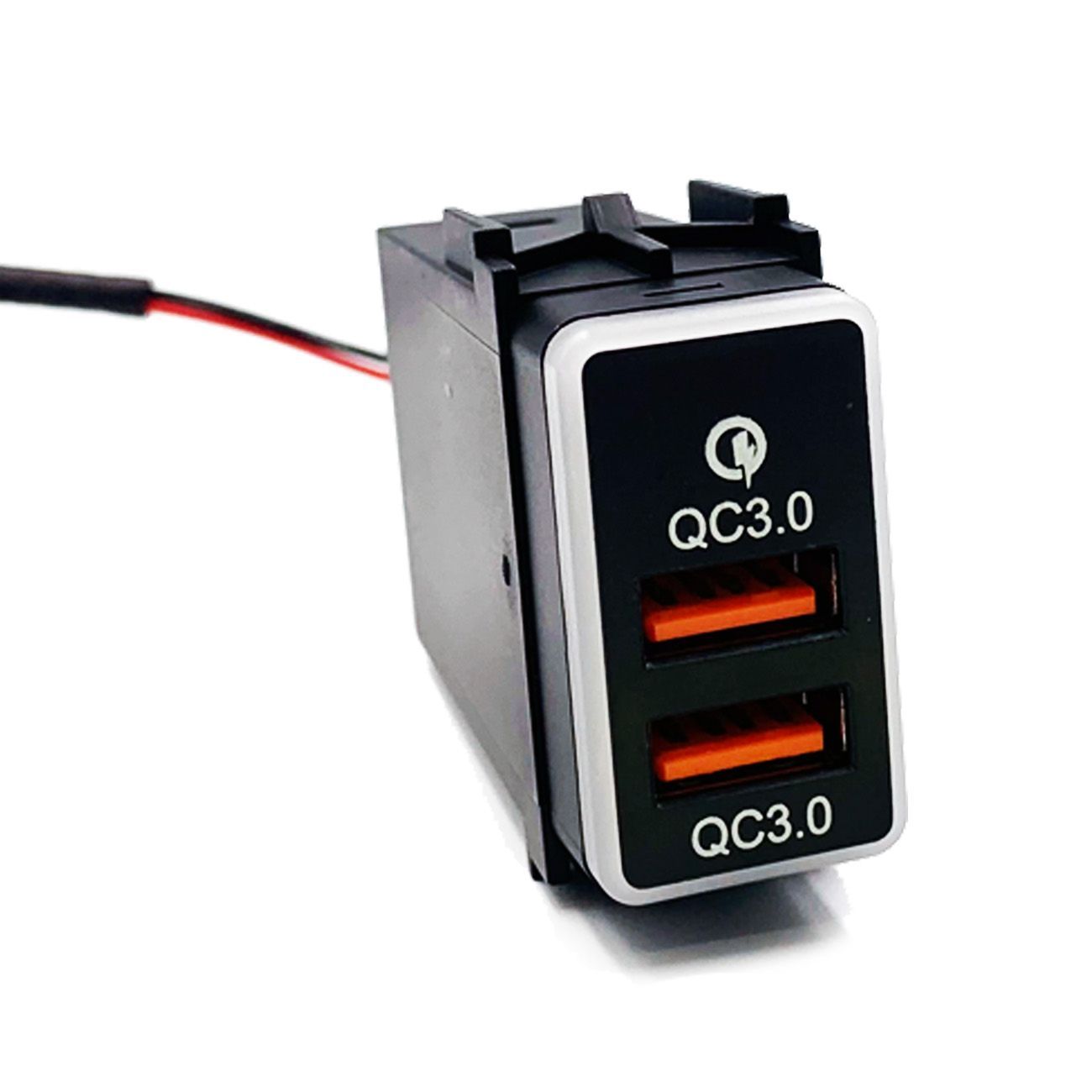 日産 USBポート 増設 Aタイプ 高速充電 QC3.0 充電器 ケーブル 2ポート エクストレイル セレナ C26 キューブ Z12 エルグランド  E52 ジューク F15 ノート E11 - メルカリ