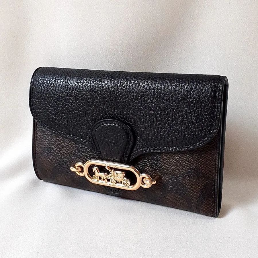 【お値下げ】COACH三つ折財布 楽天市場】コーチ COACH 財布 三つ折り ラグジュアリー