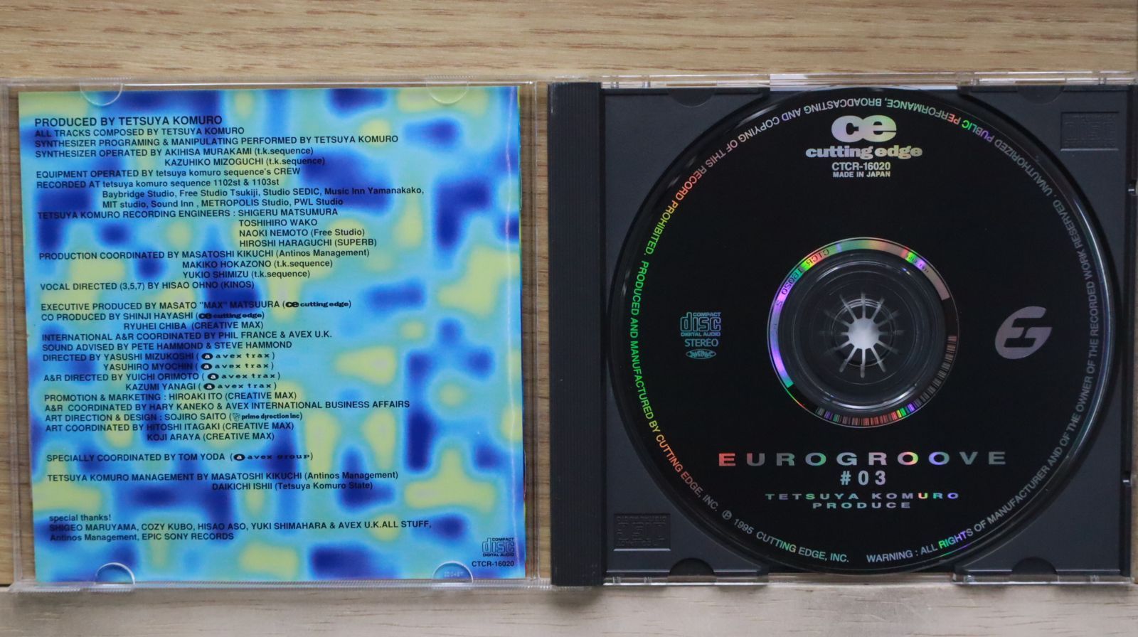 国内盤CD☆ユーログルーヴ/Eurogroove□ EUROGROOVE #03