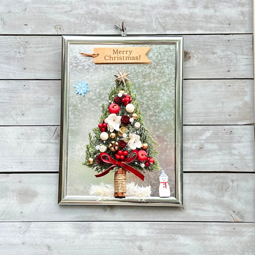 オーナメント❤️クリスマスツリー飾り 人工花 造花 クリスマス花