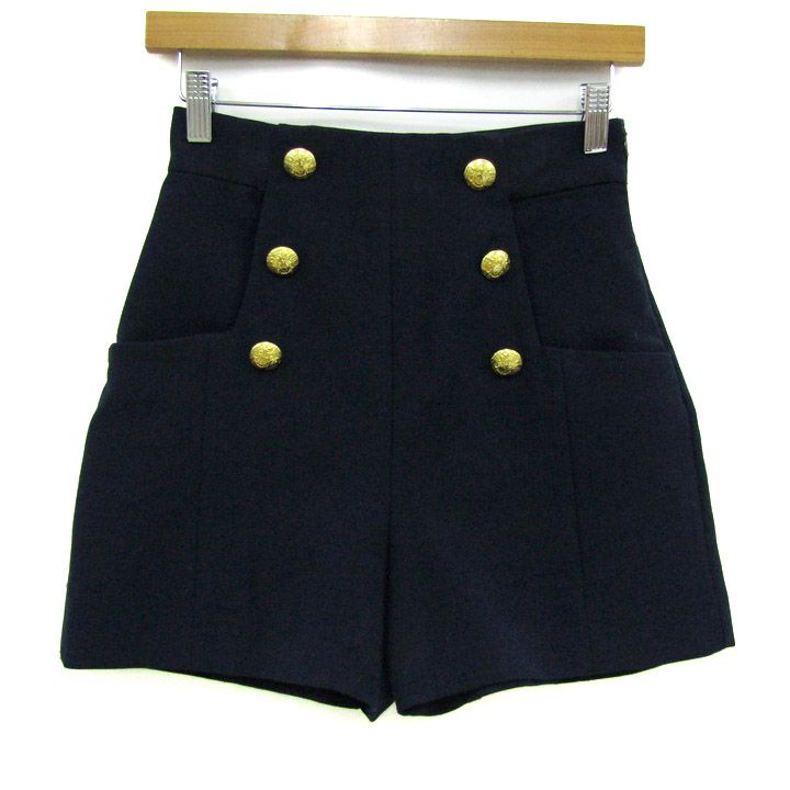 cygneシーニュスタイルアップキュロットスカートショーパン ZARA Z1975 クラッシュ加工デニムキュロット - ライトブルー | ZARA