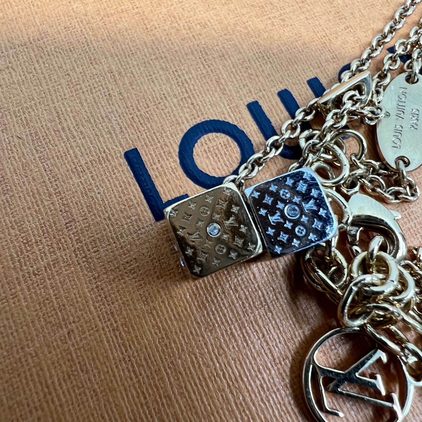すぐにお届け 1点モノ ルイ ヴィトン ルイザ ネックレス LOUIS VUITTON ルイヴィトン ネックレス モノグラム NECKLACE