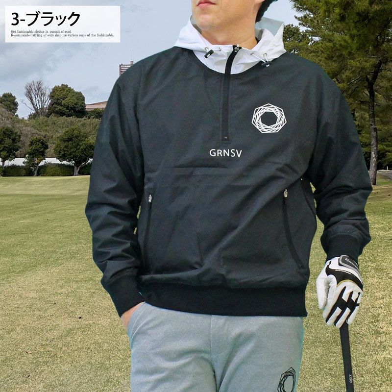 ゴルフジャケット メンズ ゴルフウェア スニードジャック プルオーバー