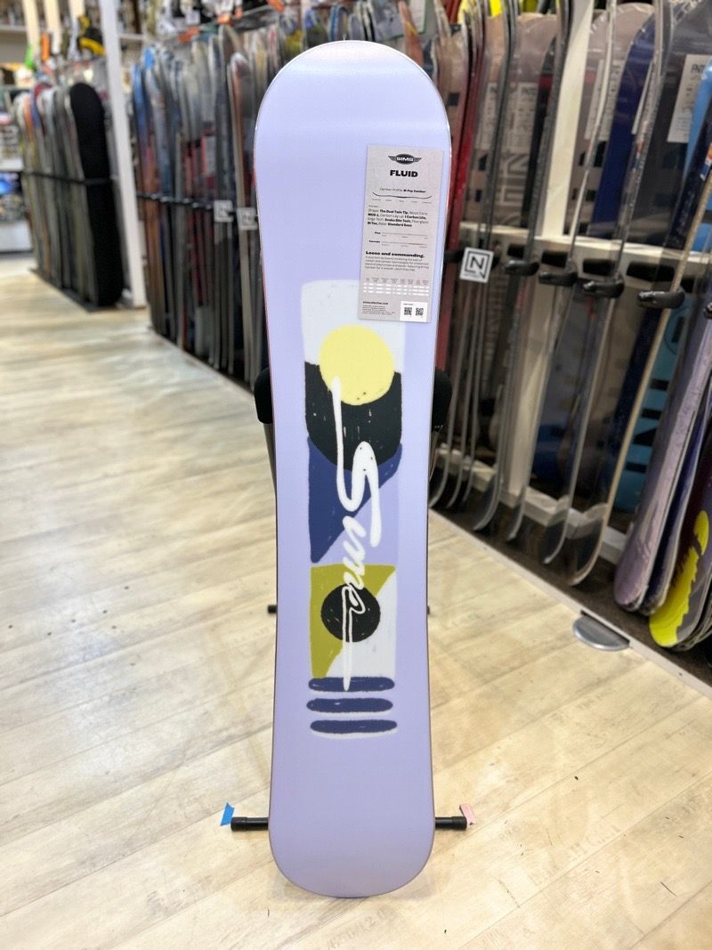  レディース スノーボード 板 138 cm SIMS FLUID シムス フルイド 25-26 グラトリ ラントリ フリースタイル ダブルキャンバー ボード スノーボード