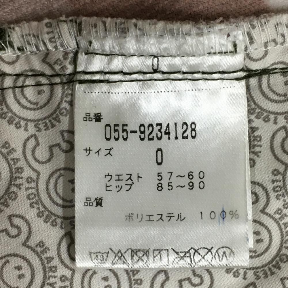 美品⛳️ パーリーゲイツ　スカート プリーツ　カモフラ柄　0 ☆パーリーゲイツPEARLYGATESカモフラ柄プリーツスカート新品未