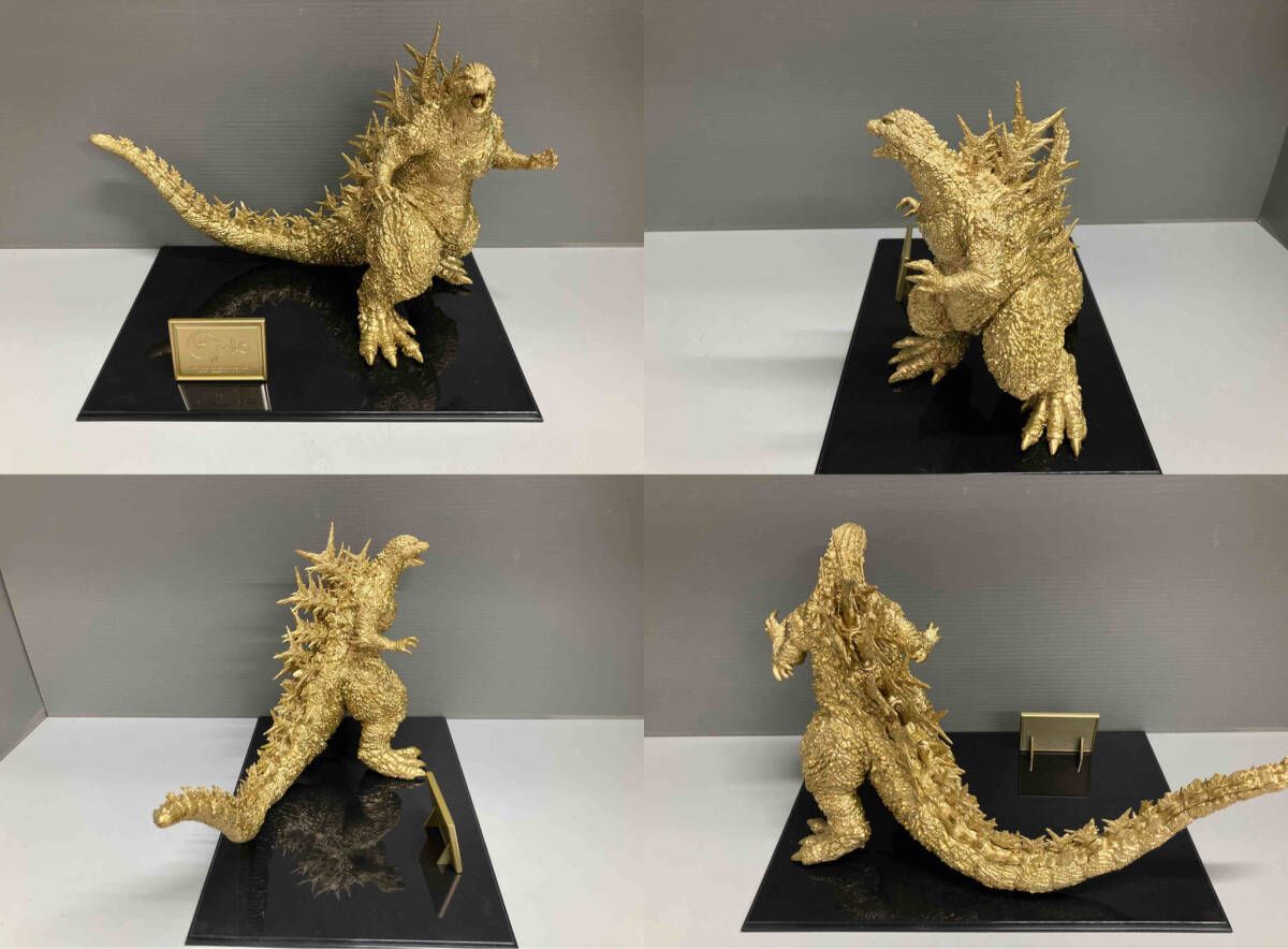 ゴジラー1.0ゴールドカラーver. 一番くじ ONLINE限定 楽天市場】ゴジラ(2023） SOFVICS 【ゴールドカラーver.】 : A