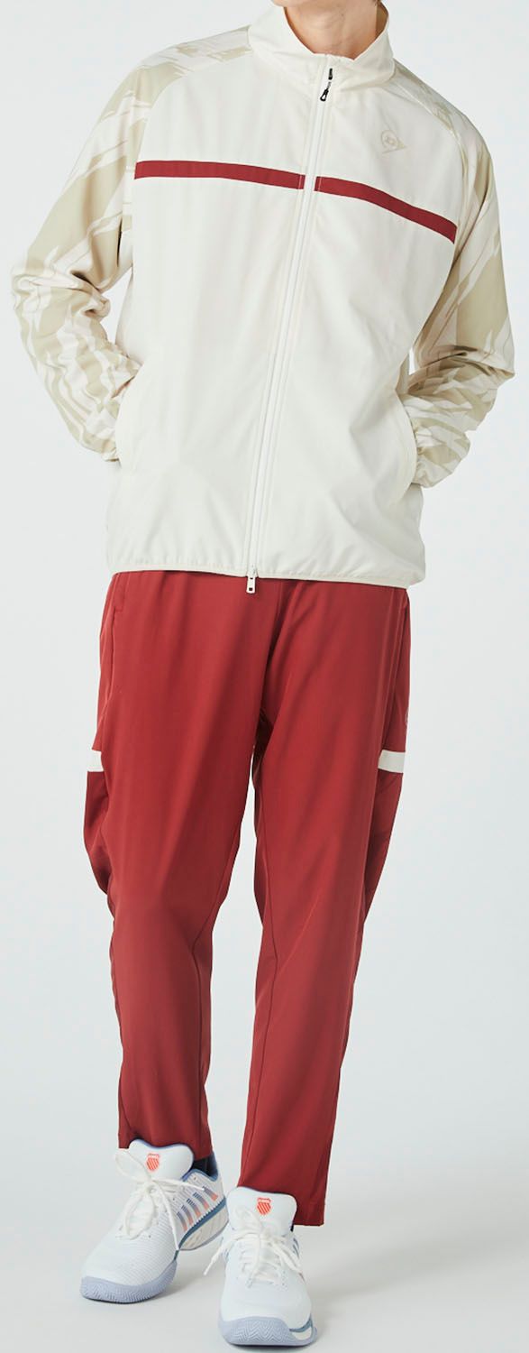 100%品質保証。 ダンロップ DUNLOP テニス WIND JACKET DAW4540 310 アイボリー 最短当日配送。