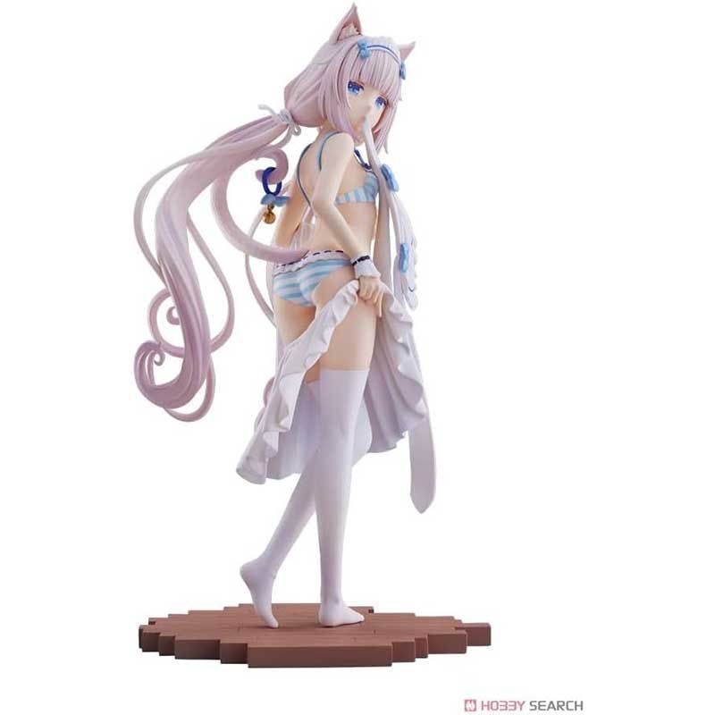 ネコぱら ショコラ 着替えのひと時 フィギュア PLUM PLUM（プラム） フィギュア ネコぱら 1/7 ショコラ 着替えのひと時