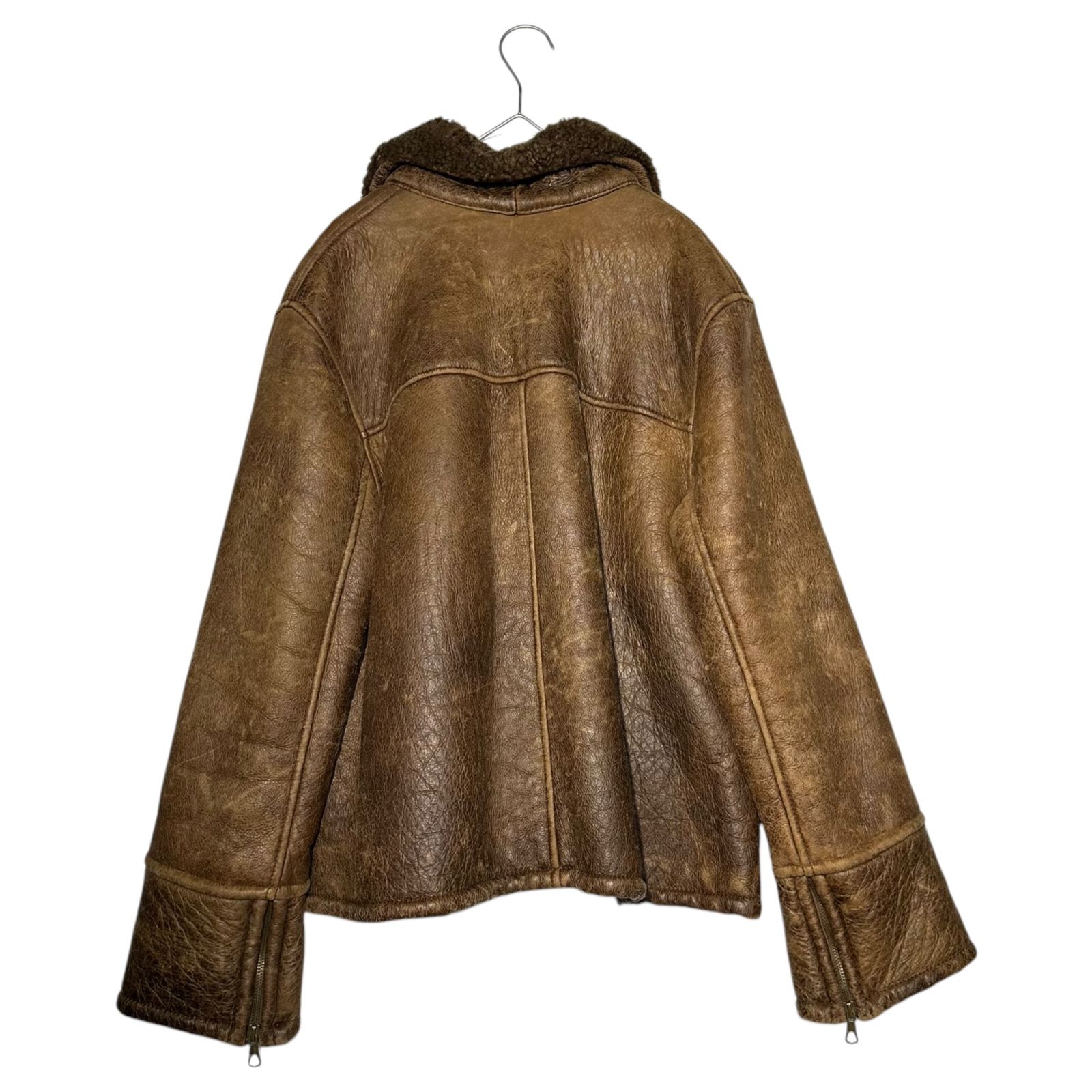 古着 80〜90s EMPORIO ARMANI リアルムートンジャケット EMPORIO