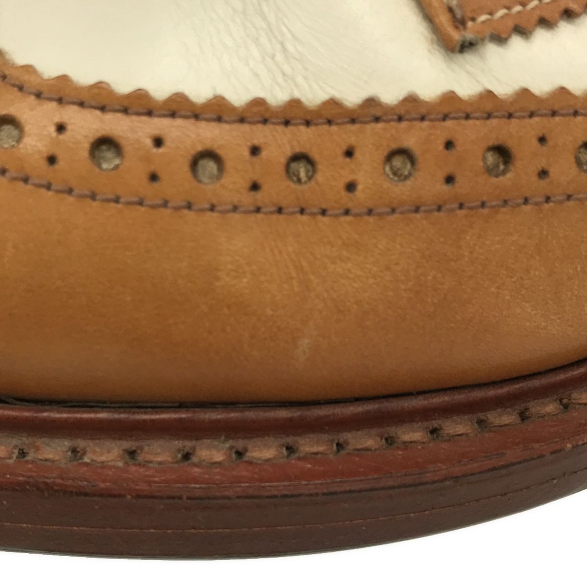 TRICKERS 2トーンウィングチップシューズ UK9 - USED MARKET NEXT51