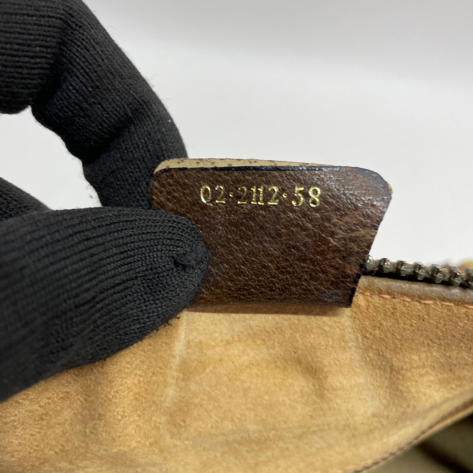 Gucci ハンドバッグ GGスプリーム PVCレザー ブラウン オールドグッチ 