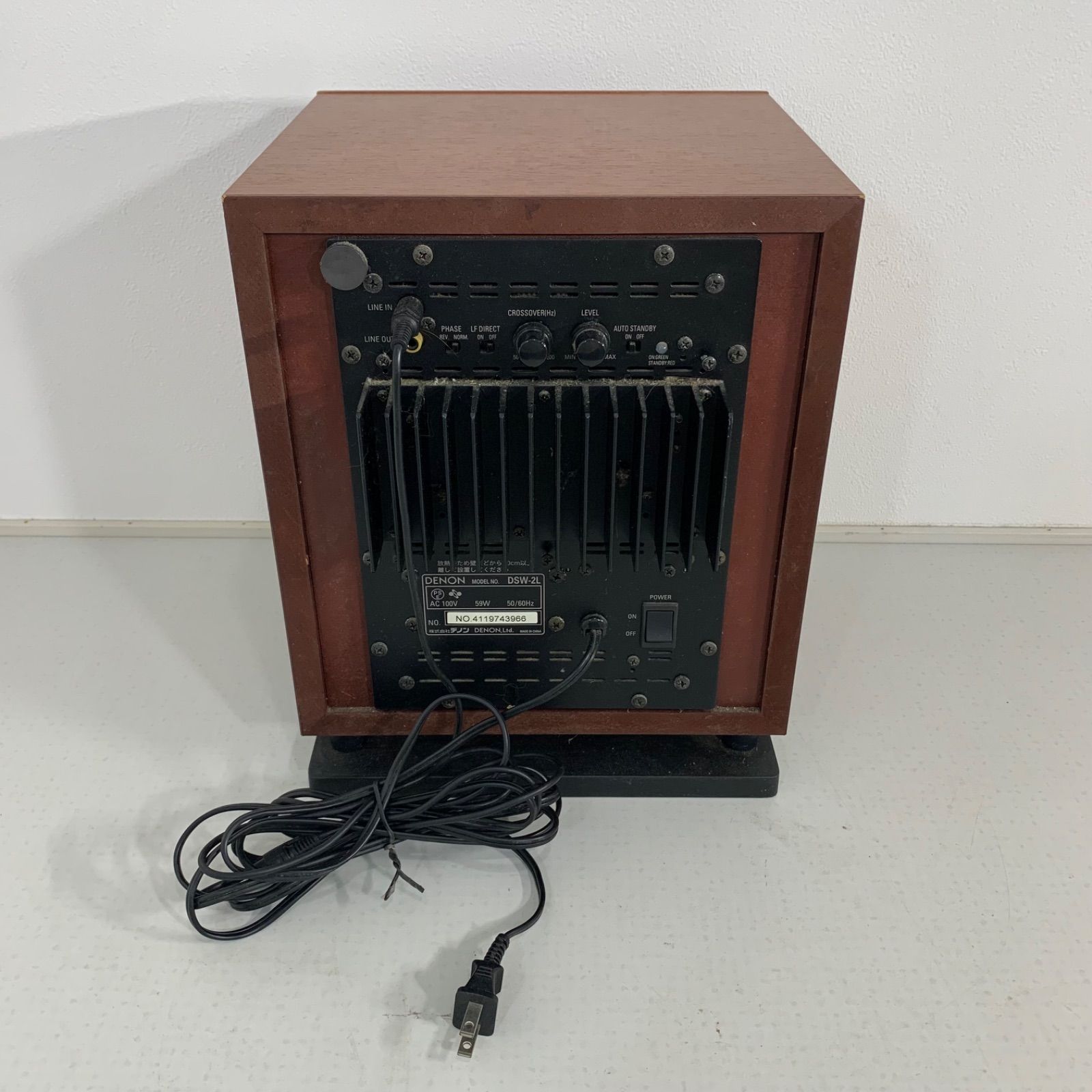 DENON デノン DSW-2L アクティブサブウーファー