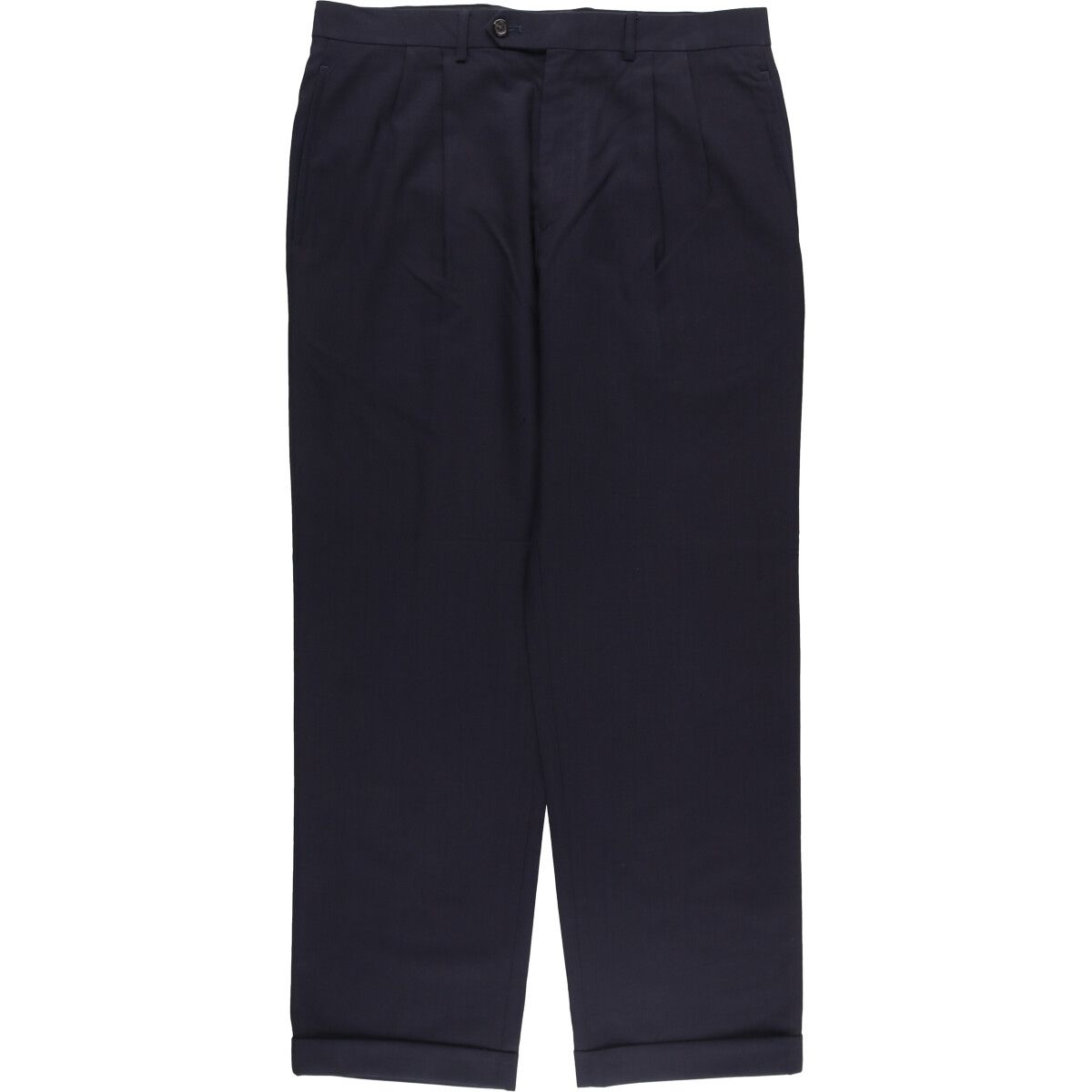古着 ラルフローレン Ralph Lauren LAUREN ローレン TOTAL COMFORT ツータック ウールパンツ スラックス メンズw34相当|eaa548898