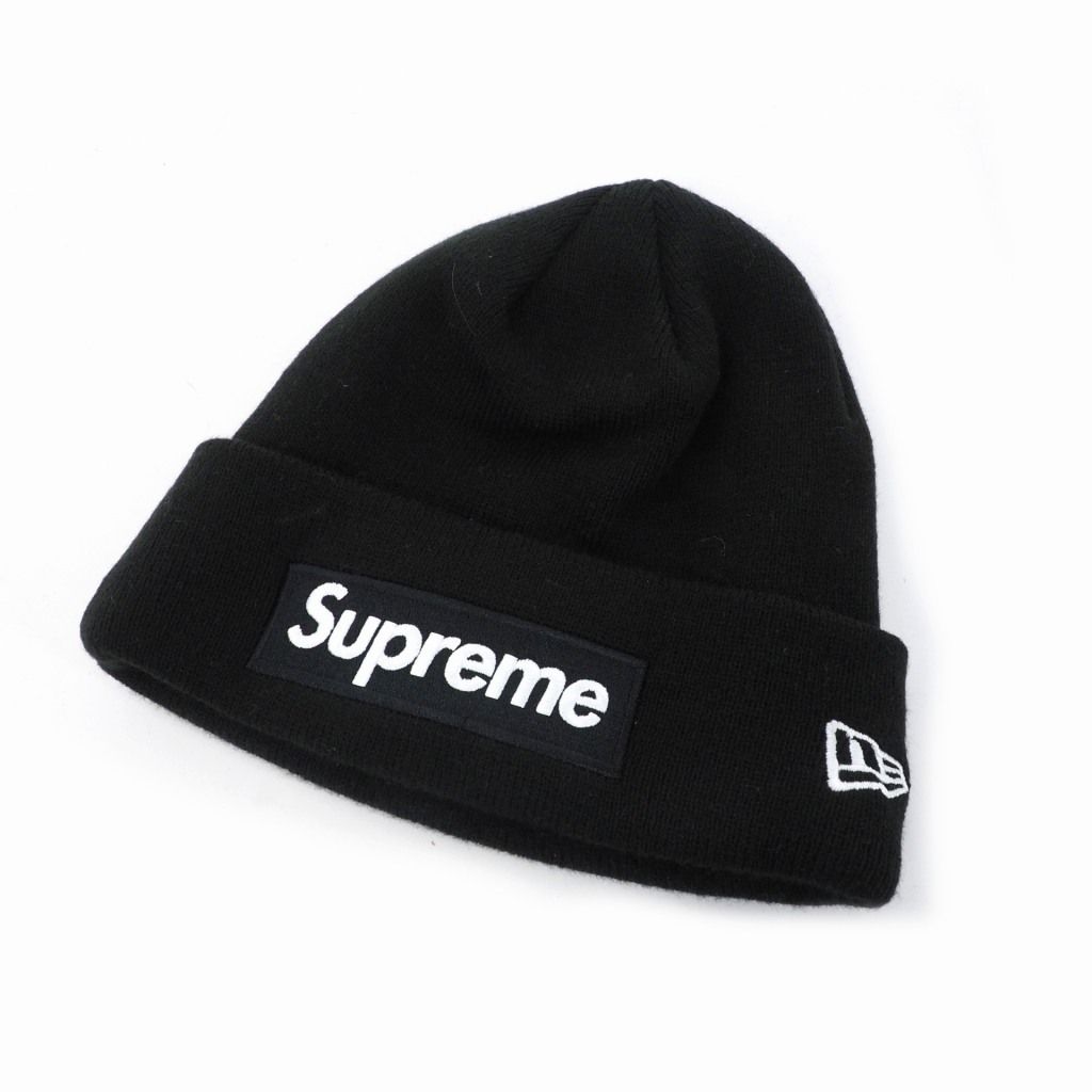 【豊富な人気SALE】supreme ボックスロゴ　ビーニー　New Era Box Logo 帽子