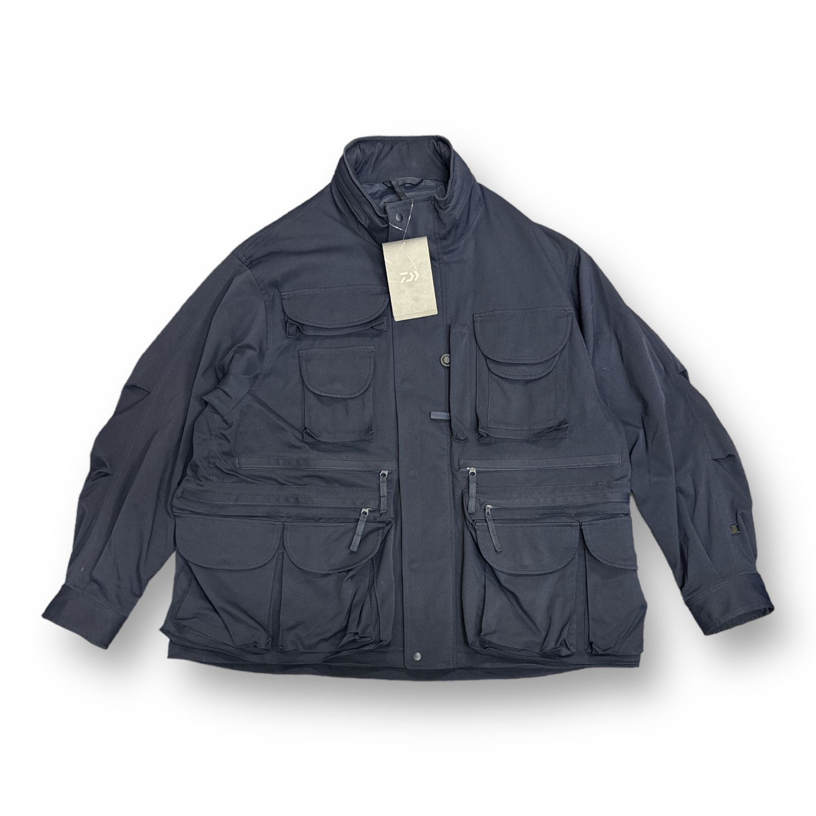 Fresh Serviceフィッシングジャケット ネイビー 多機能 Fresh Serviceフィッシングジャケット ネイビー 多機能