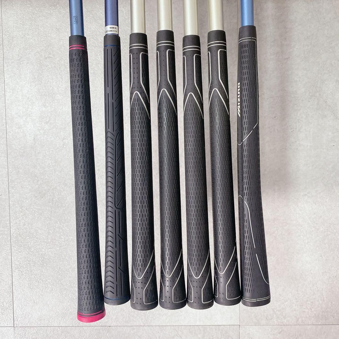 X714 ミズノ 他 レディース ゴルフ クラブ ハーフセット 8点 女性