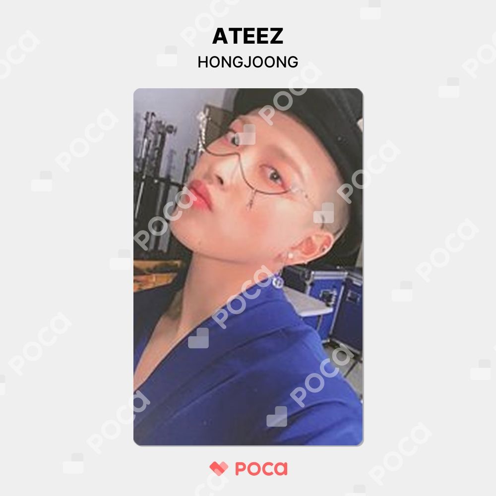 ATEEZ トレカ ホンジュン soundwave 3.0 zero fever Ateez 'Zero Fever Part 3' - Soundwave Fansign Event
