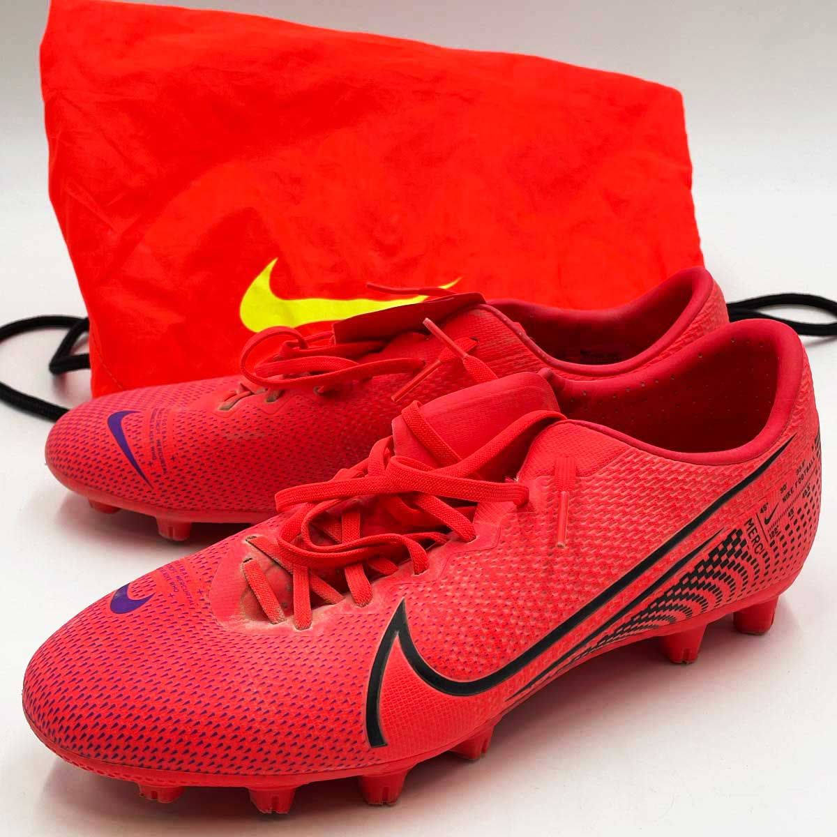 ナイキ サッカー スパイク ヴェイパー 13 PRO HG 24.5cm レッド