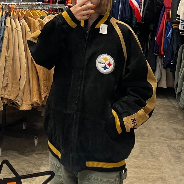 NFL STEELERS | スティーラーズ レザースタジャン