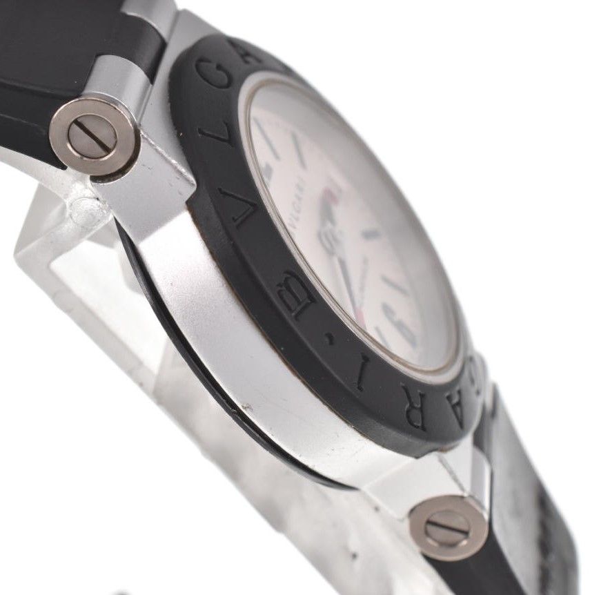 ブルガリ BVLGARI AL29TA アルミニウム デイト クォーツ レディース