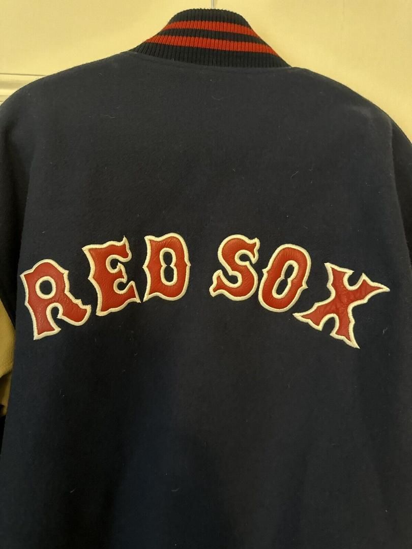 ☆優勝記念モデル☆ BOSTON RED SOX NIKE LETTERMAN JACKET レッド