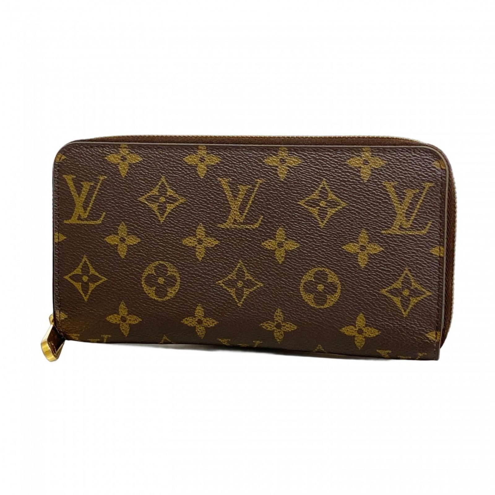 ルイ ヴィトン Louis Vuitton ルイ ヴィトン 長財布 モノグラム ジッピーウォレット M41895 ブラウン フューシャレディース
