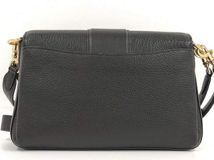 COACH グレース 2WAY ショルダーバッグ レザー ブラック CC088 - メルカリ 