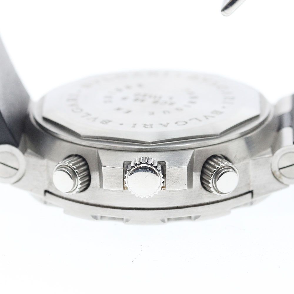 BVLGARI SCB38S ディアゴノ スクーバ クロノグラフ 自動巻き ブルガリ ディアゴノ スクーバ クロノグラフ SCB38S | アルファ