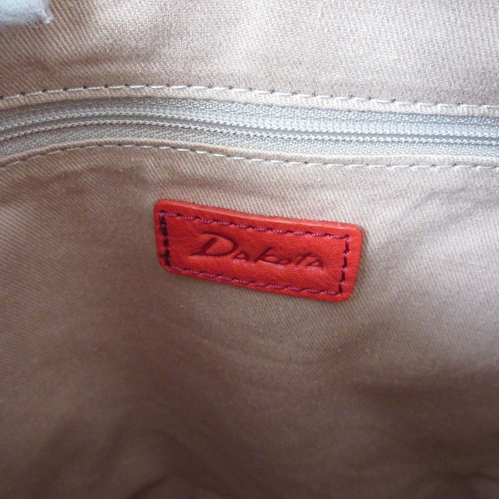 良品 Dakota ダコタ ケベック レザー 編み込み メッシュ リュック 