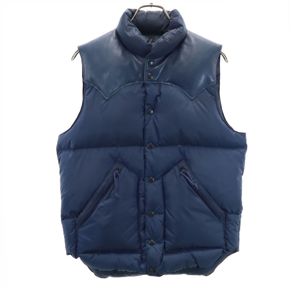 ロッキーマウンテンダウンベスト 38 ネイビー日本製 ロッキーマウンテン ダウンベスト38 NAVY 日本製 ロッキーマウンテン