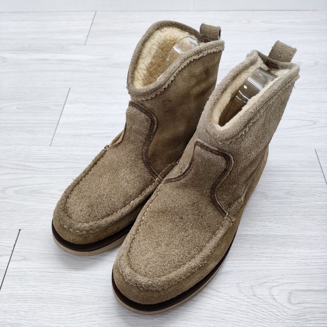 UNUSED × Russell Moccasin ボア モカシン
