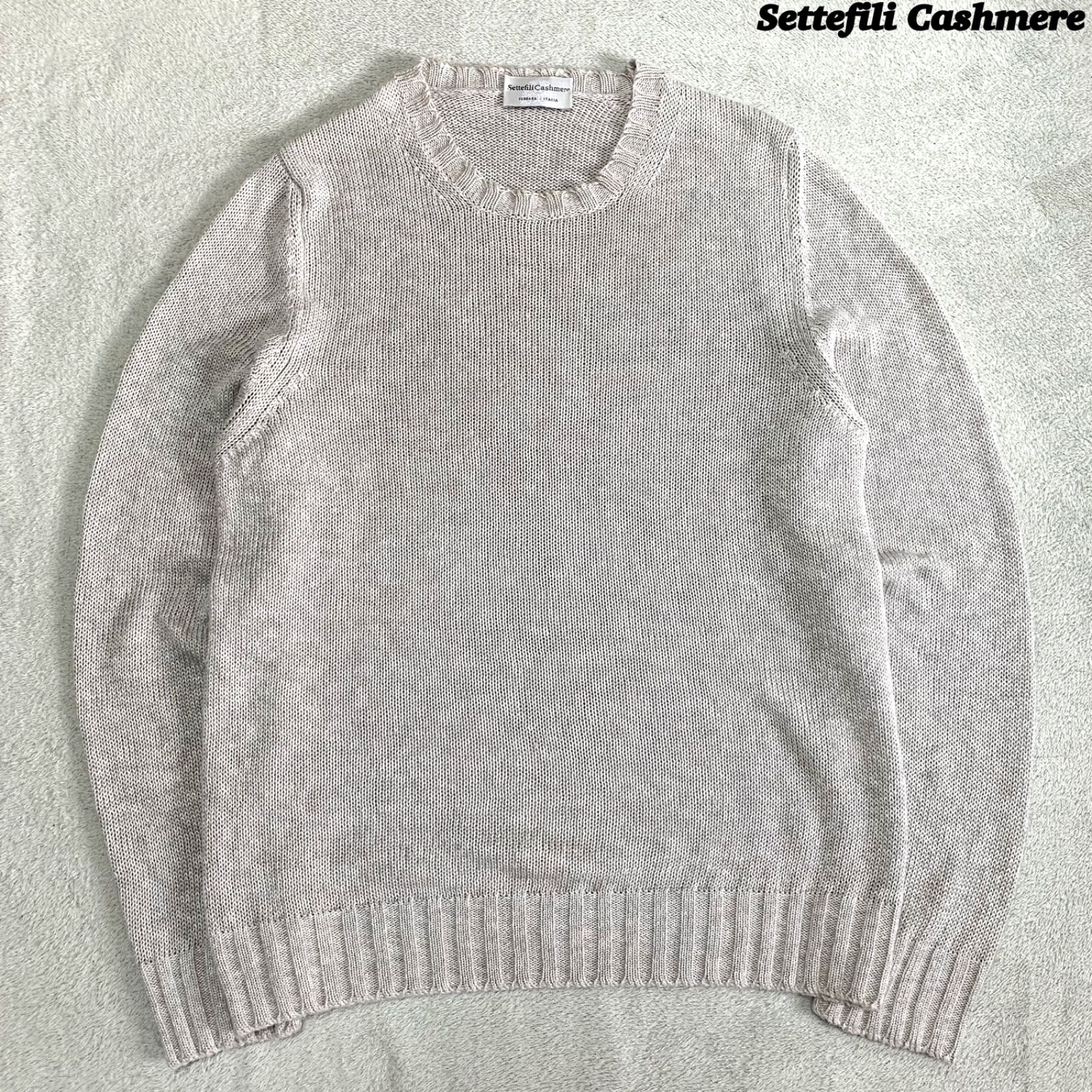 Settefili Cashmere クルーネックニット 46 Settefili Cashmere