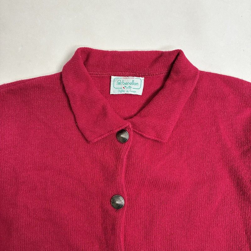 ◇ BENETTON ベネトン カーディガン 旧タグ 80s benetton ニット 