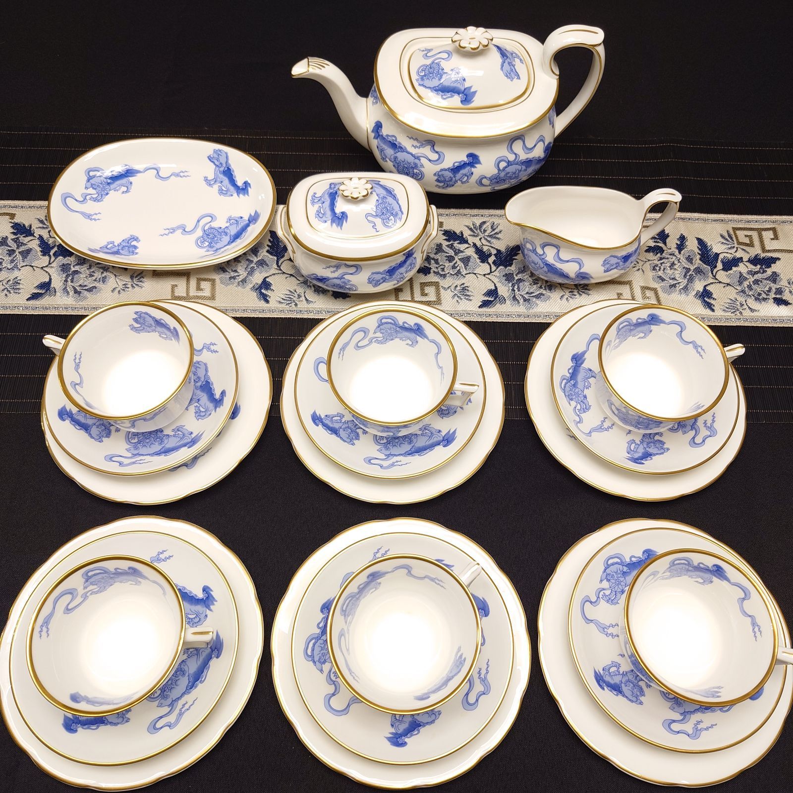 ウエッジウッド 100セット限定品 イギリス製 チャイニーズタイガー