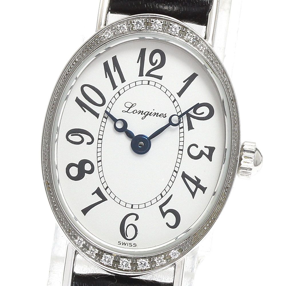 ロンジン LONGINES L5.182.0 ラヴィソント ダイヤベゼル クォーツ レディース_912909