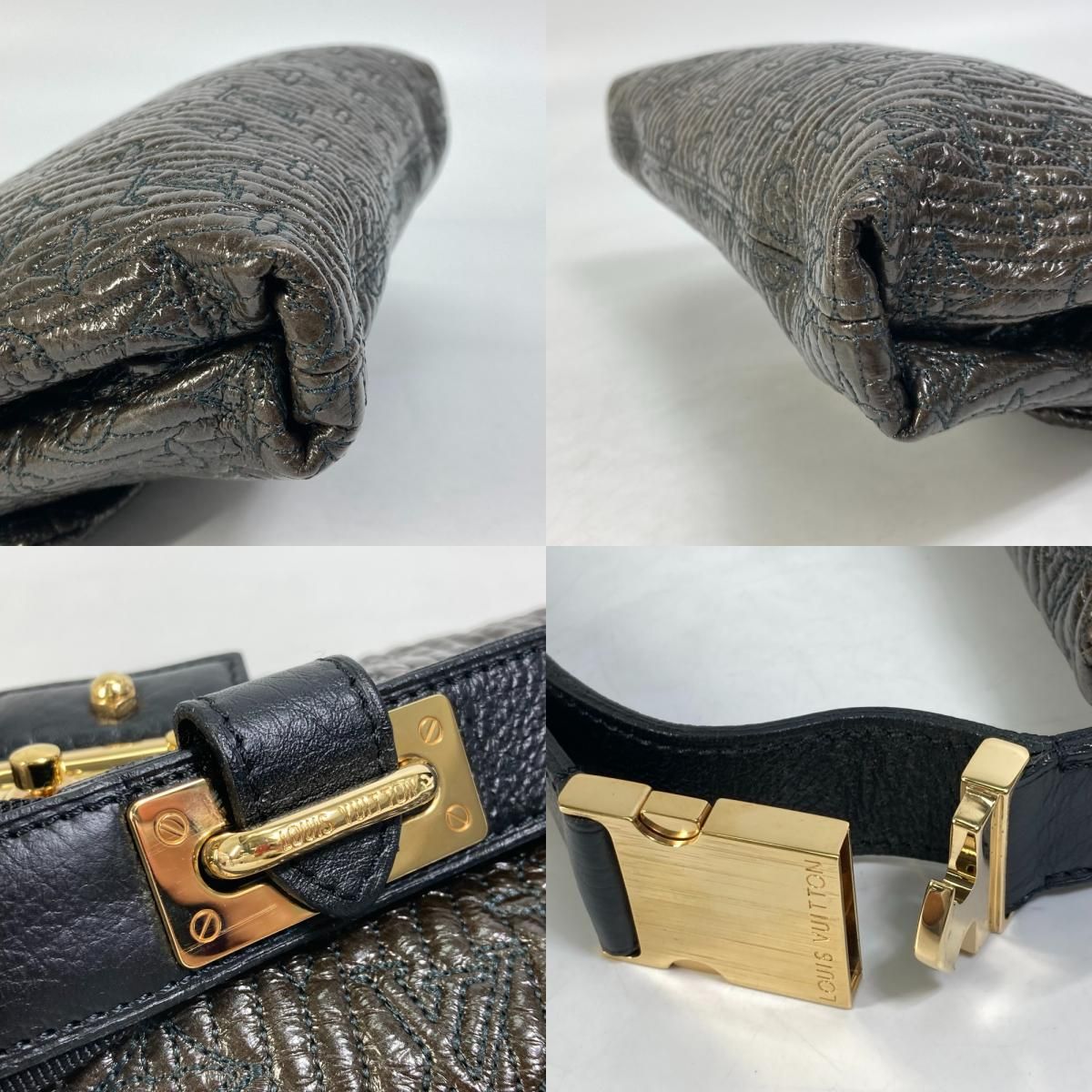 ルイヴィトン M95597 モノグラムモタード ポシェット ショルダーバッグ 