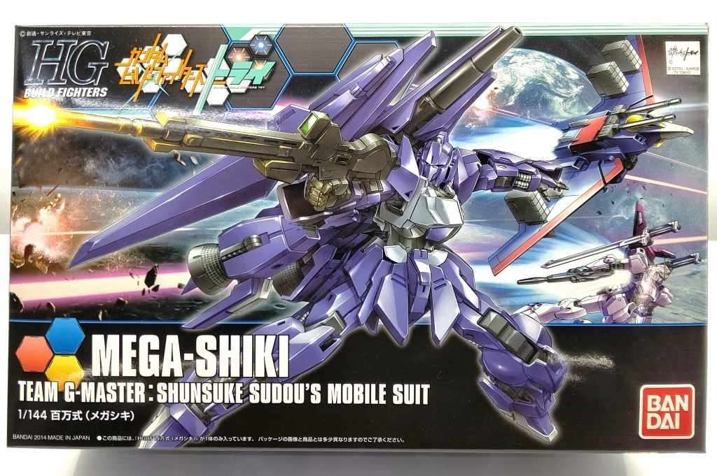 25k-197t 未組立 HGBF 1|144 MSN-001M MEGA-SHIKI 百万式 メガシキ ガンダム ビルドファイターズ トライ 194370 プラモデル バンダイ