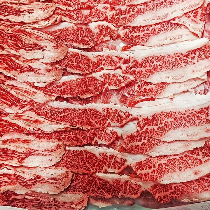 A5 黒毛和牛 友バラ トモバラ しゃぶしゃぶ用 すき焼き用