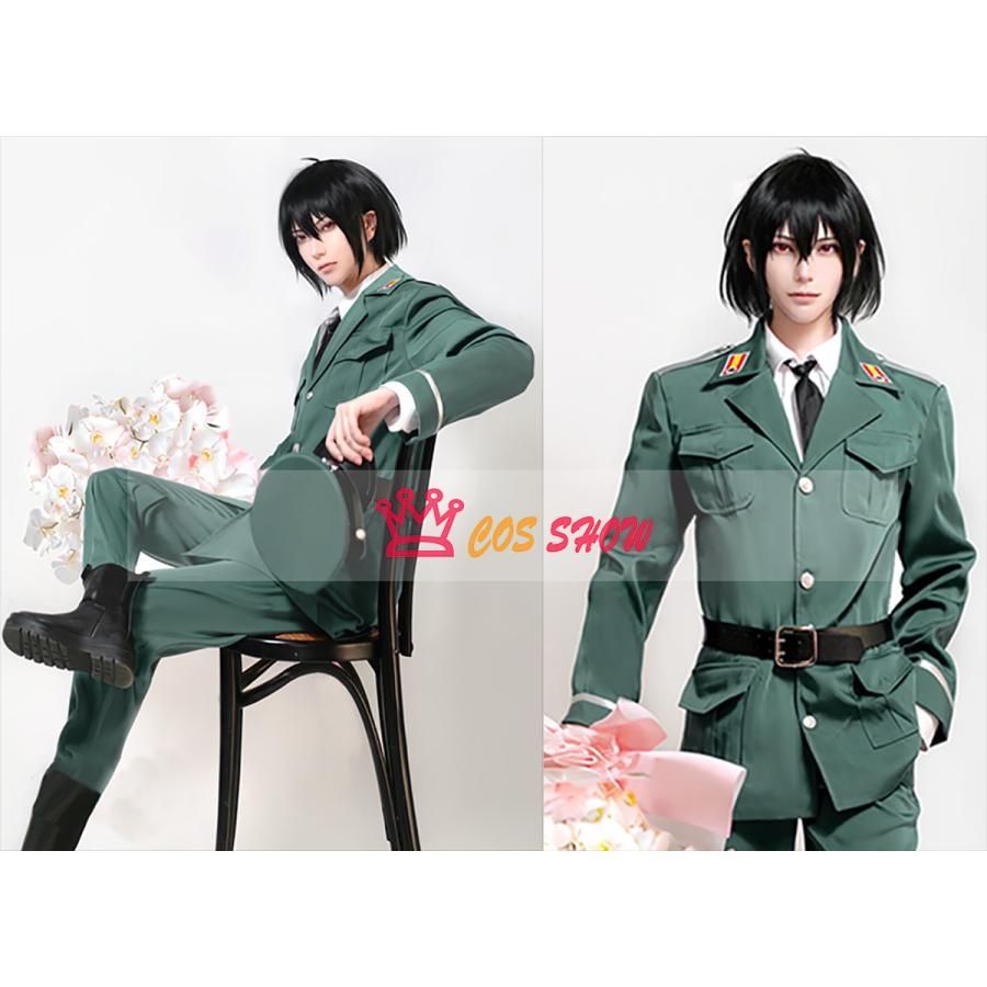 新品・即納●スパイファミリー ユーリ コスプレ衣装セット 軍服 制服 軍帽 新品・即納○スパイファミリー ユーリ コスプレ衣装セット 軍服