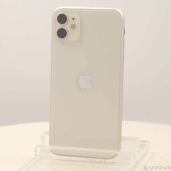 品〕 iPhone11 64GB ホワイト MWLU2J／A SIMフリー【276】 【公式通販】